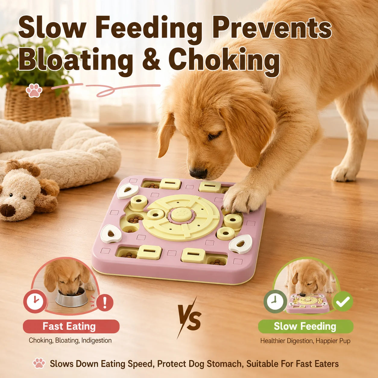 DogMimo – Comedero Interactivo Puzzle para Perros