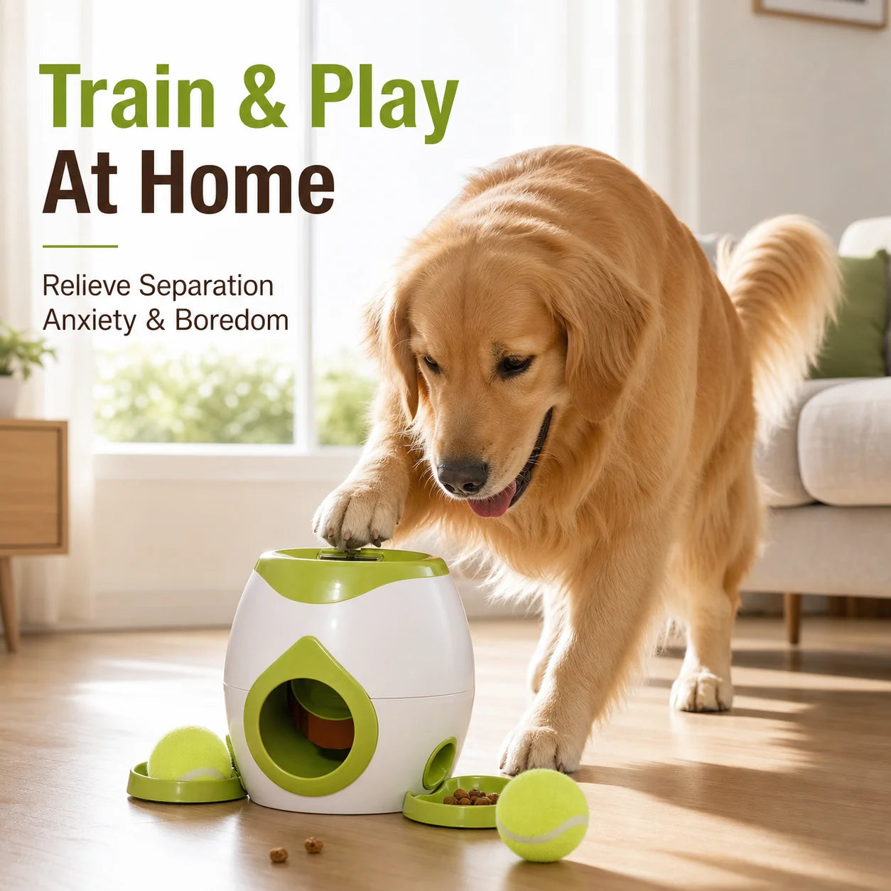 DogMimo – Juego Interactivo de Pelota y Premios para Perros