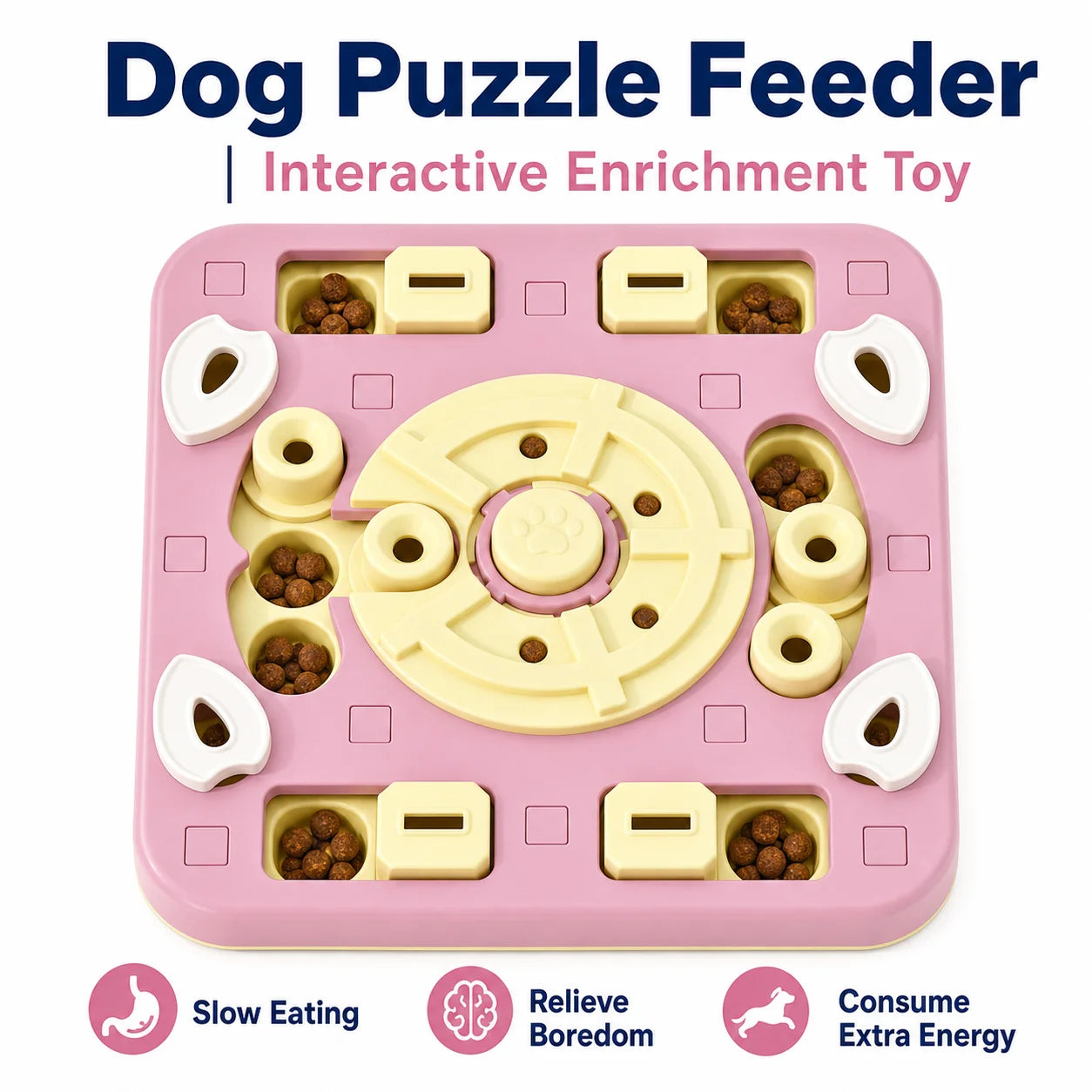 DogMimo – Comedero Interactivo Puzzle para Perros