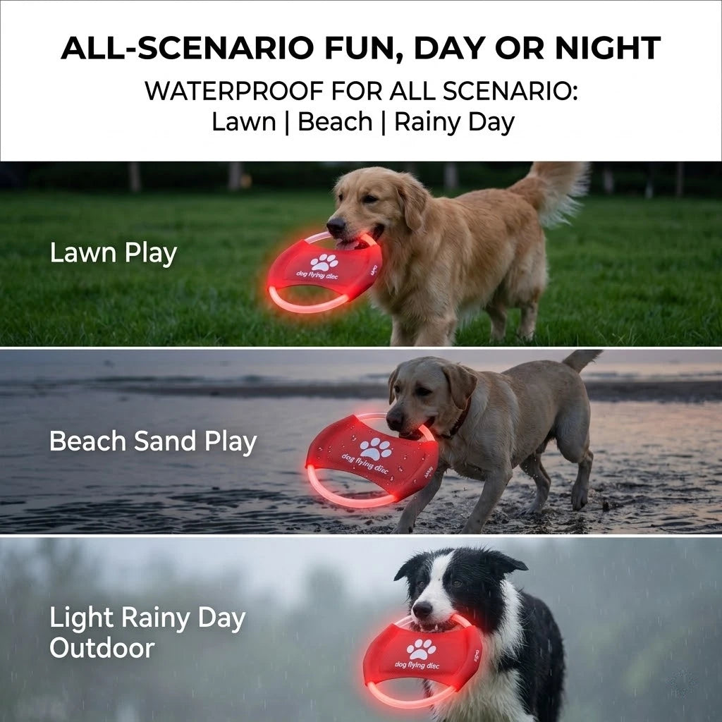 DogMimo – Disco LED Luminoso para Perros